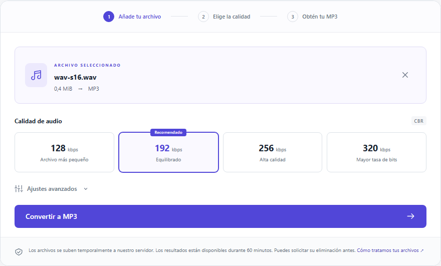Compara AAC y MP3 en calidad, tamaño y compatibilidad. Aprende cuándo conviene convertir, qué relación tiene M4A con AAC y por qué recodificar pierde detalle.